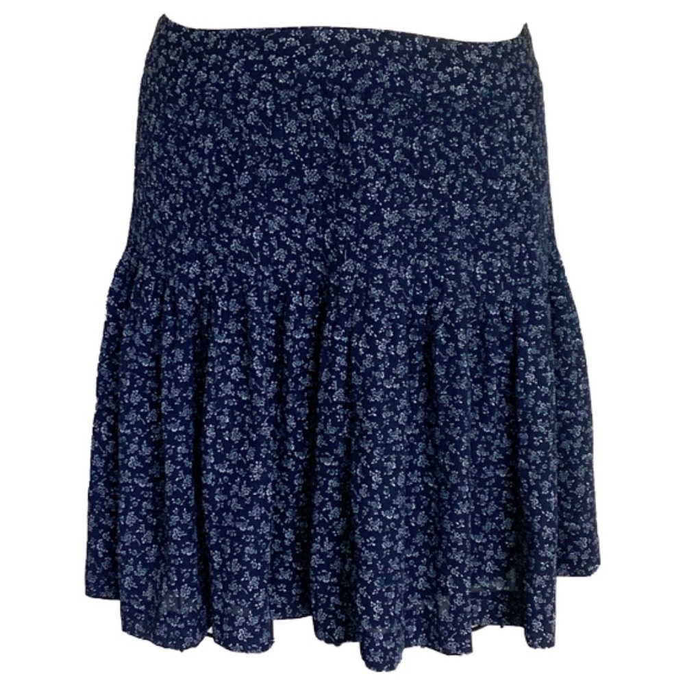 Ann Taylor flounce floral skirt